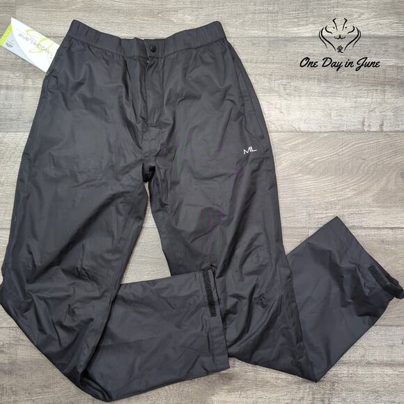 Maggie Lane Straight Leg Rainwear Pants Size M - Picture 1 of 6